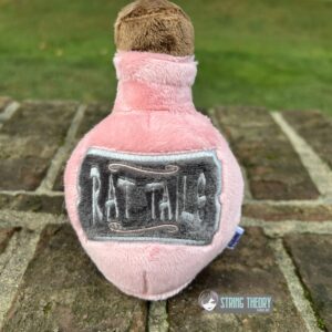 Potion Bottle Label – Rat Tails Appliqué Digital Download for Machine Embroidery Pattern, Design (4x4 Hoop)