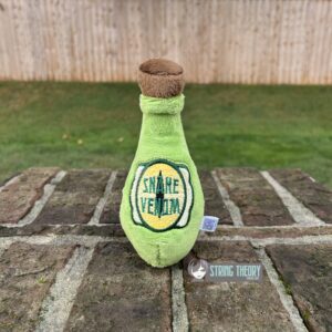 Potion Bottle Label – Snake Venom Appliqué Digital Download for Machine Embroidery Pattern, Design (4x4 Hoop)