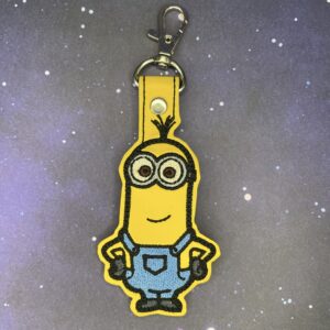 The Minions – Kevin fob ITH in the hoop Digital Download for Machine Embroidery Pattern, Design (4×4 Hoop)