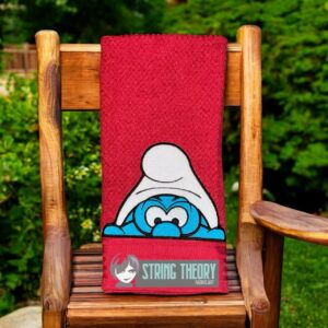 Peeker Brainy Smurf machine embroidery design