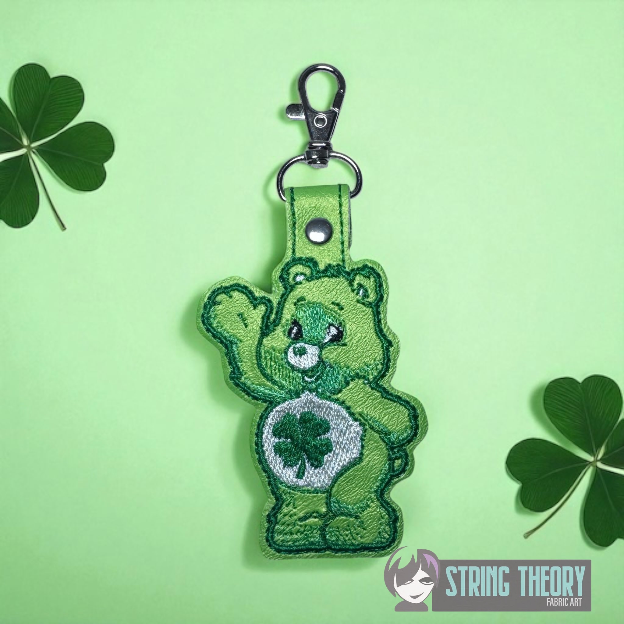 Care Bear Good Luck Bear Fob machine embroidery design