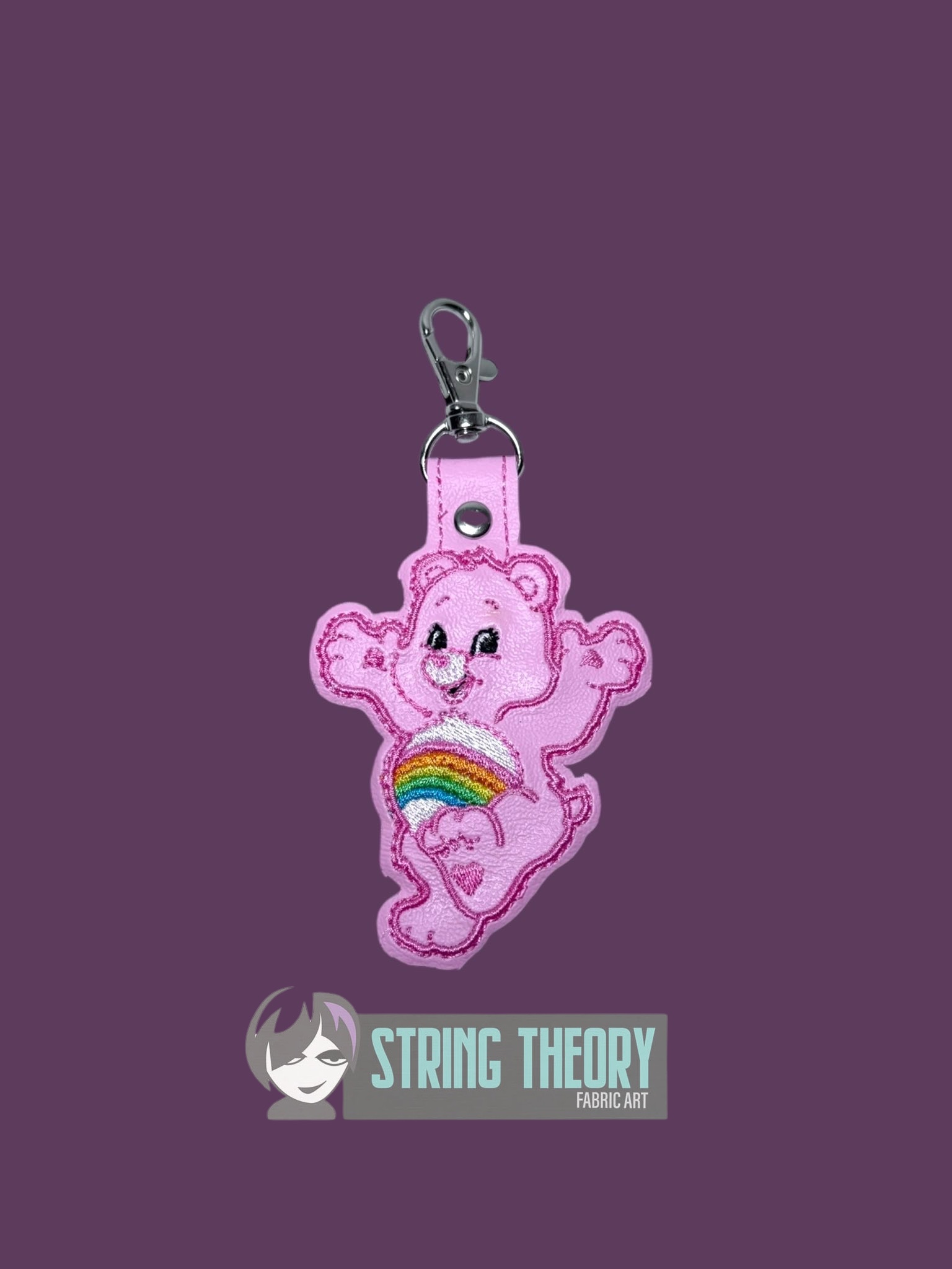 Care Bear Cheer Bear Fob machine embroidery design