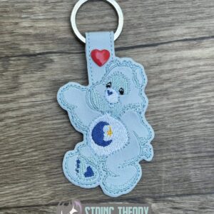 Care Bear Bedtime Bear Fob machine embroidery design