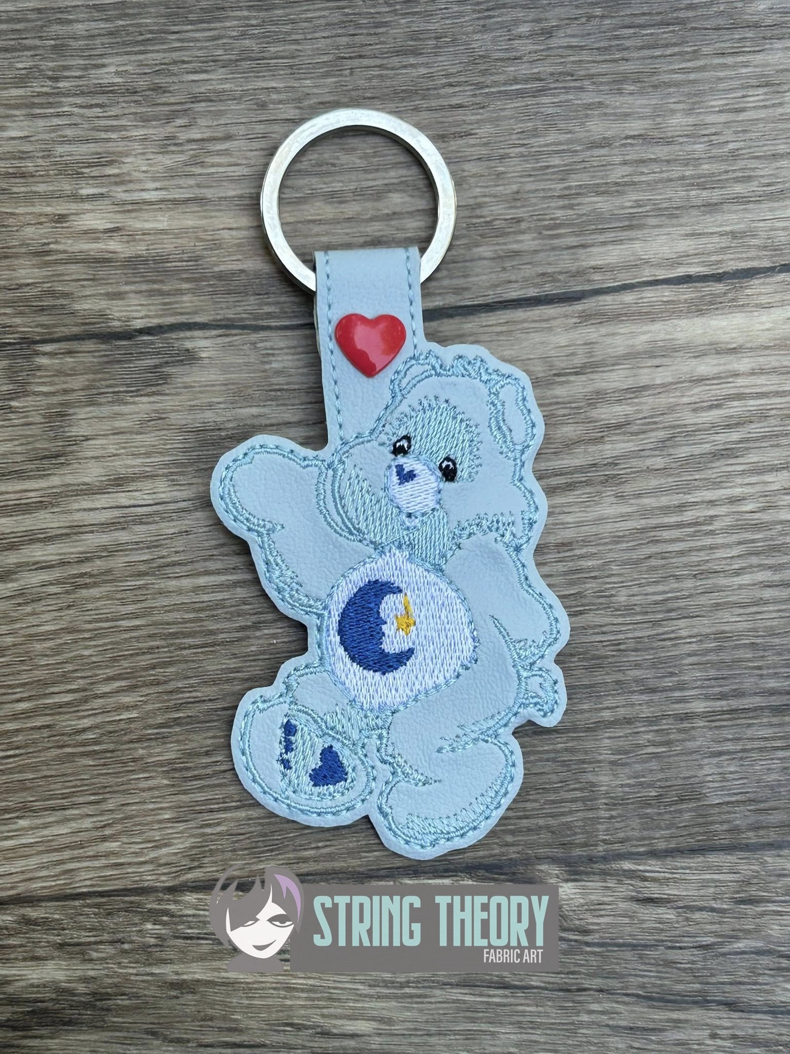 Care Bear Bedtime Bear Fob machine embroidery design
