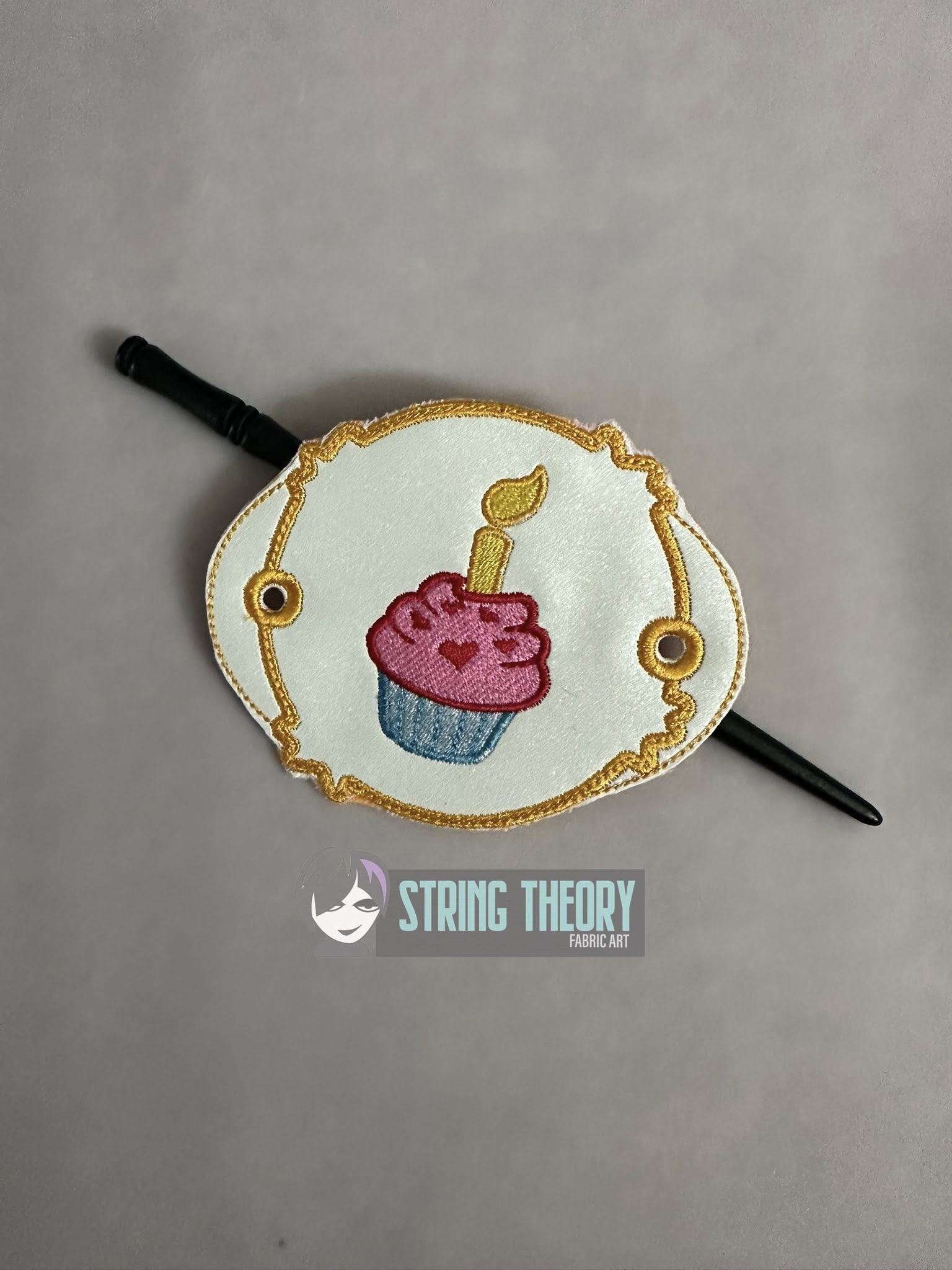 Care Bear Birthday Bear Symbol Bun Cover machine embroidery design