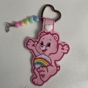Care Bear Cheer Bear Fob machine embroidery design