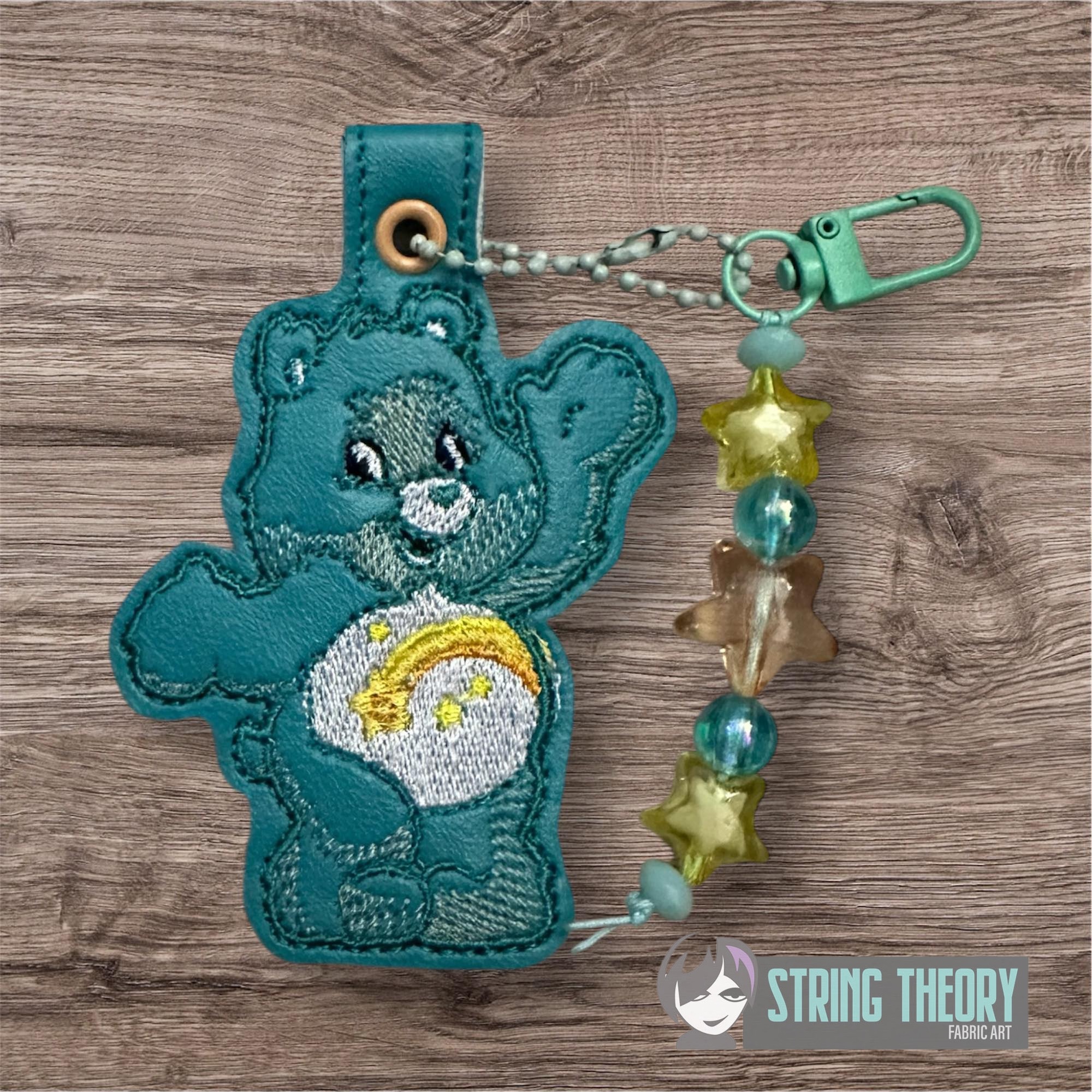 Care Bear Wish Bear Fob machine embroidery design