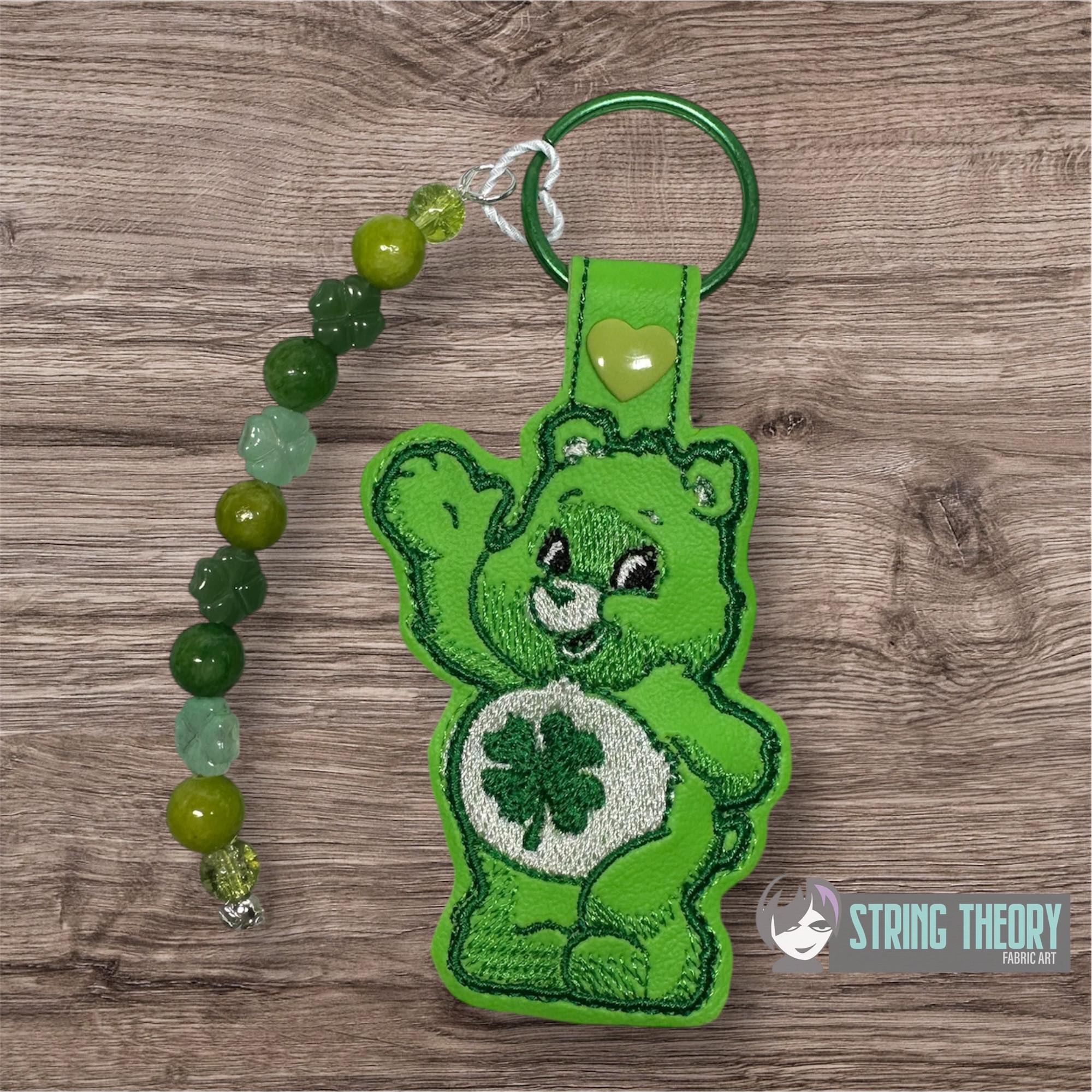 Care Bear Good Luck Bear Fob machine embroidery design