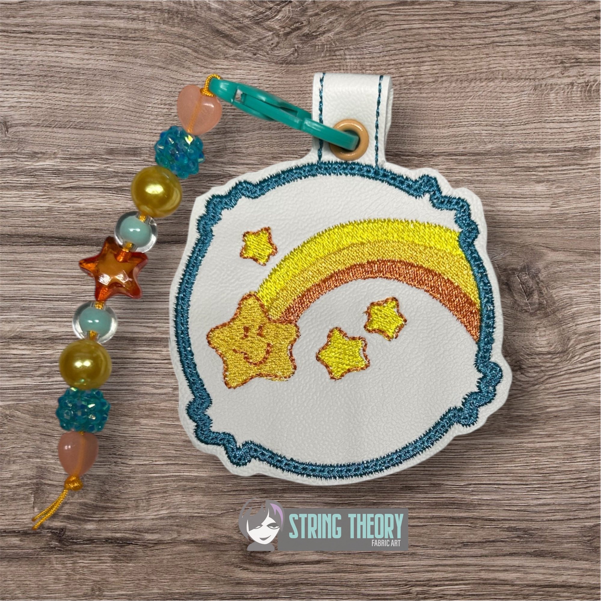 Care Bear Wish Bear Symbol Fob machine embroidery design