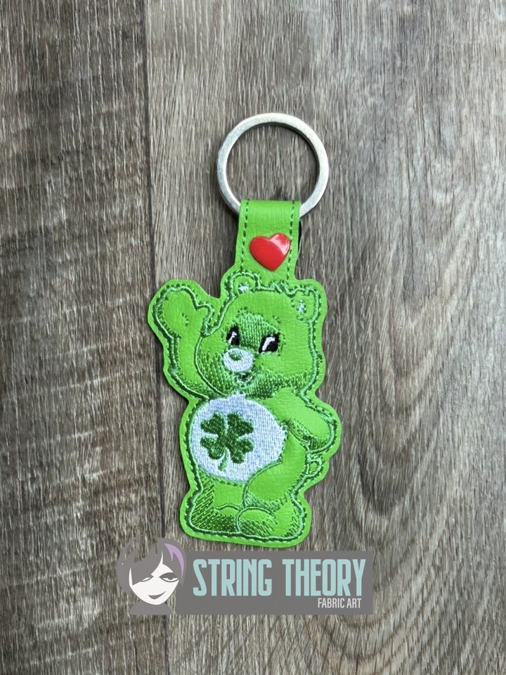 Care Bear Good Luck Bear Fob machine embroidery design