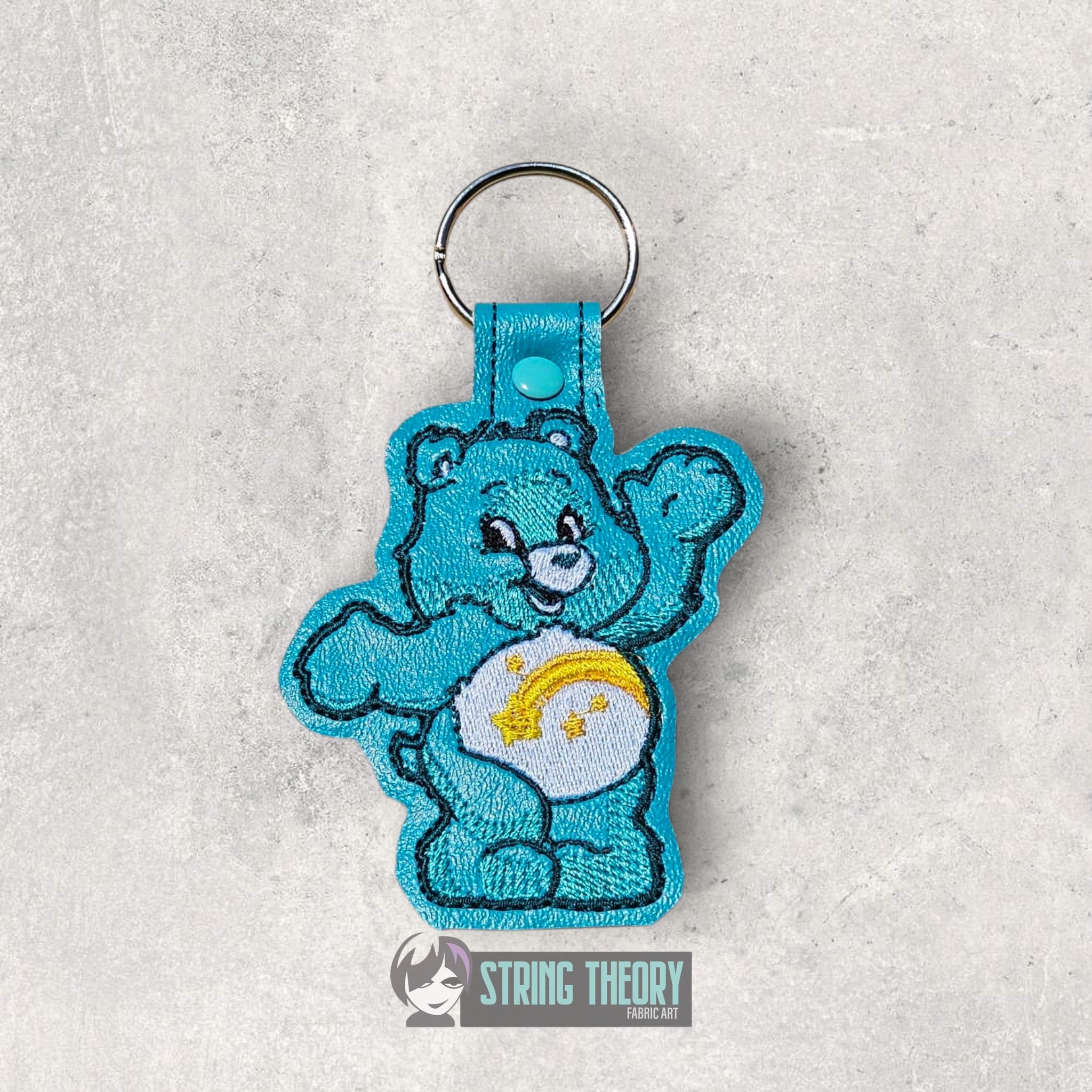 Care Bear Wish Bear Fob machine embroidery design