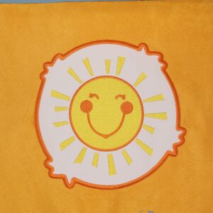 Care Bear Funshine Bear Symbol machine embroidery design