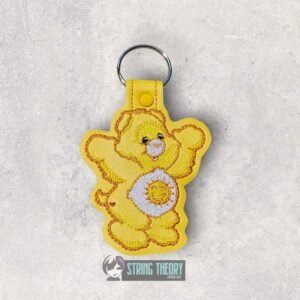 Care Bear Funshine Bear Fob machine embroidery design