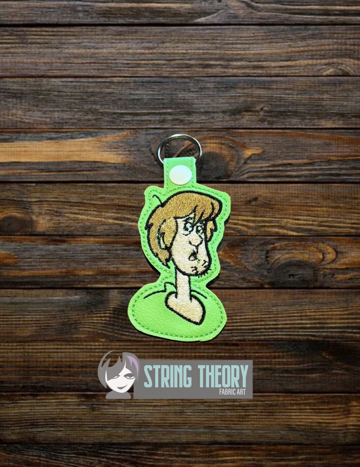 Scooby Doo Shaggy fob machine embroidery design