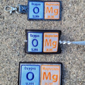 OMG fob patch bun cover ITH machine embroidery design