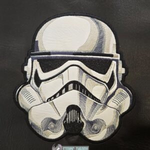 Star Wars Stormtrooper appliqué machine embroidery design