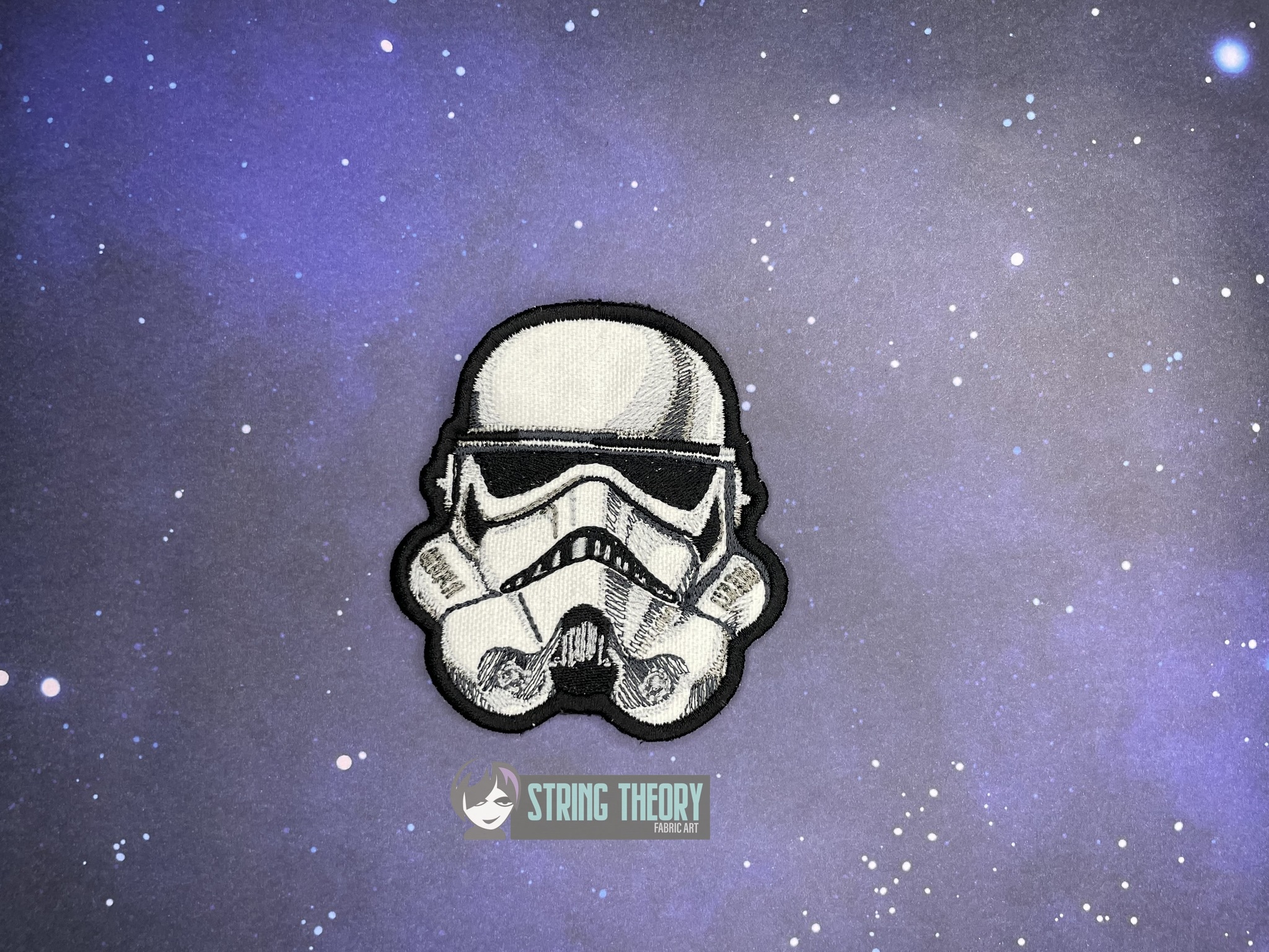 Star Wars Stormtrooper patch ITH machine embroidery design