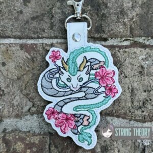 Haku fob ITH machine embroidery design
