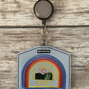 USCSS Nostromo ITH ID Badge machine embroidery design