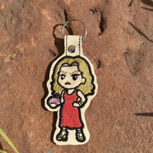 Buffy - Chibi Glory fob ITH machine embroidery Design