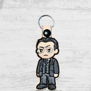 Buffy - Chibi Giles fob ITH machine embroidery Design