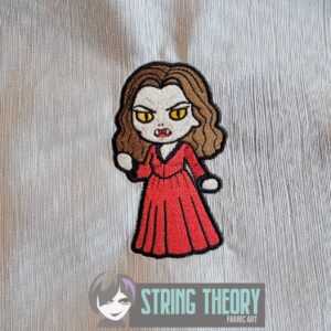 Buffy - Chibi Drusilla machine embroidery Design