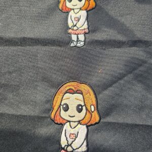 Buffy - Chibi Willow machine embroidery Design