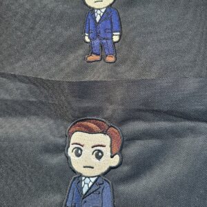 Buffy - Chibi Wesley machine embroidery Design