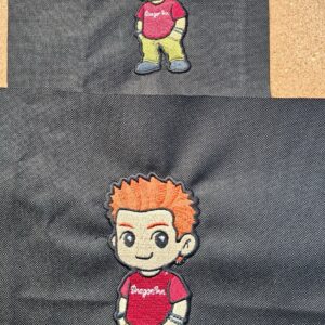Buffy - Chibi Oz machine embroidery Design