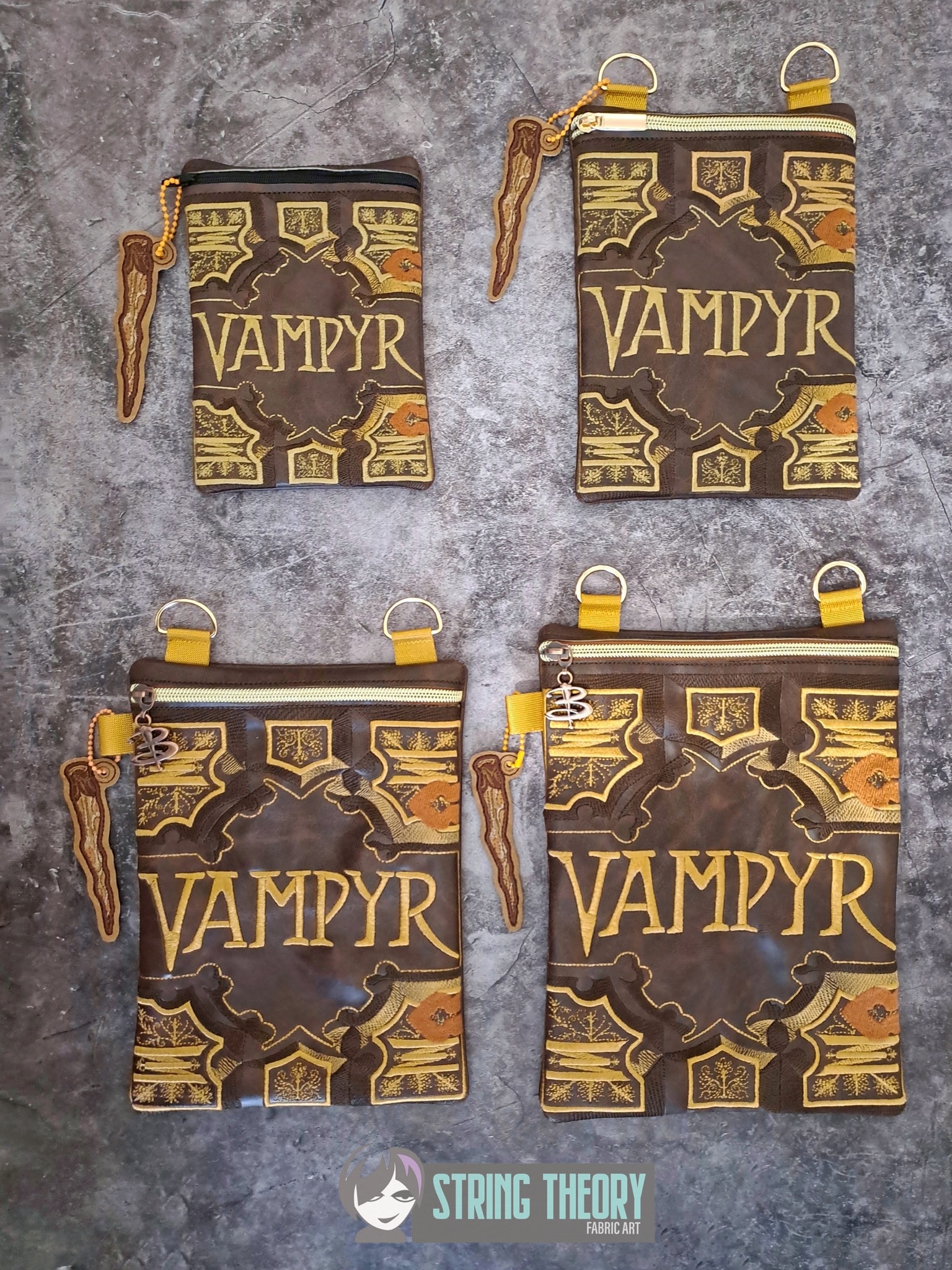 Buffy Vampyr Book FL zip bag