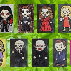 Chibi Buffy the Vampire Slayer machine embroidery Design
