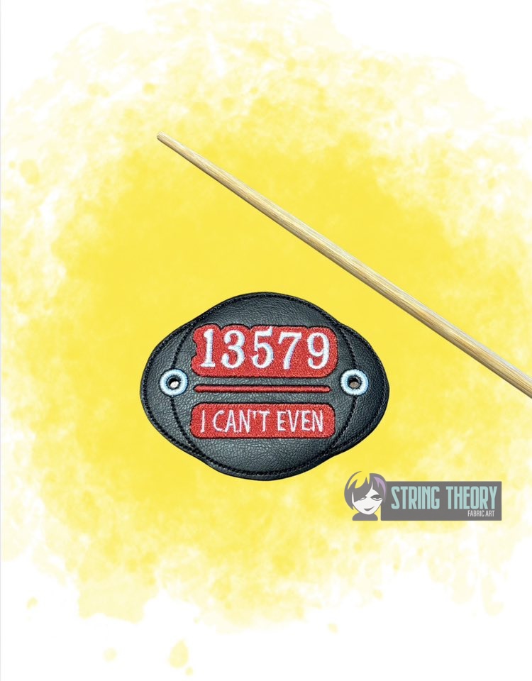 I can't Even ITH machine embroidery design