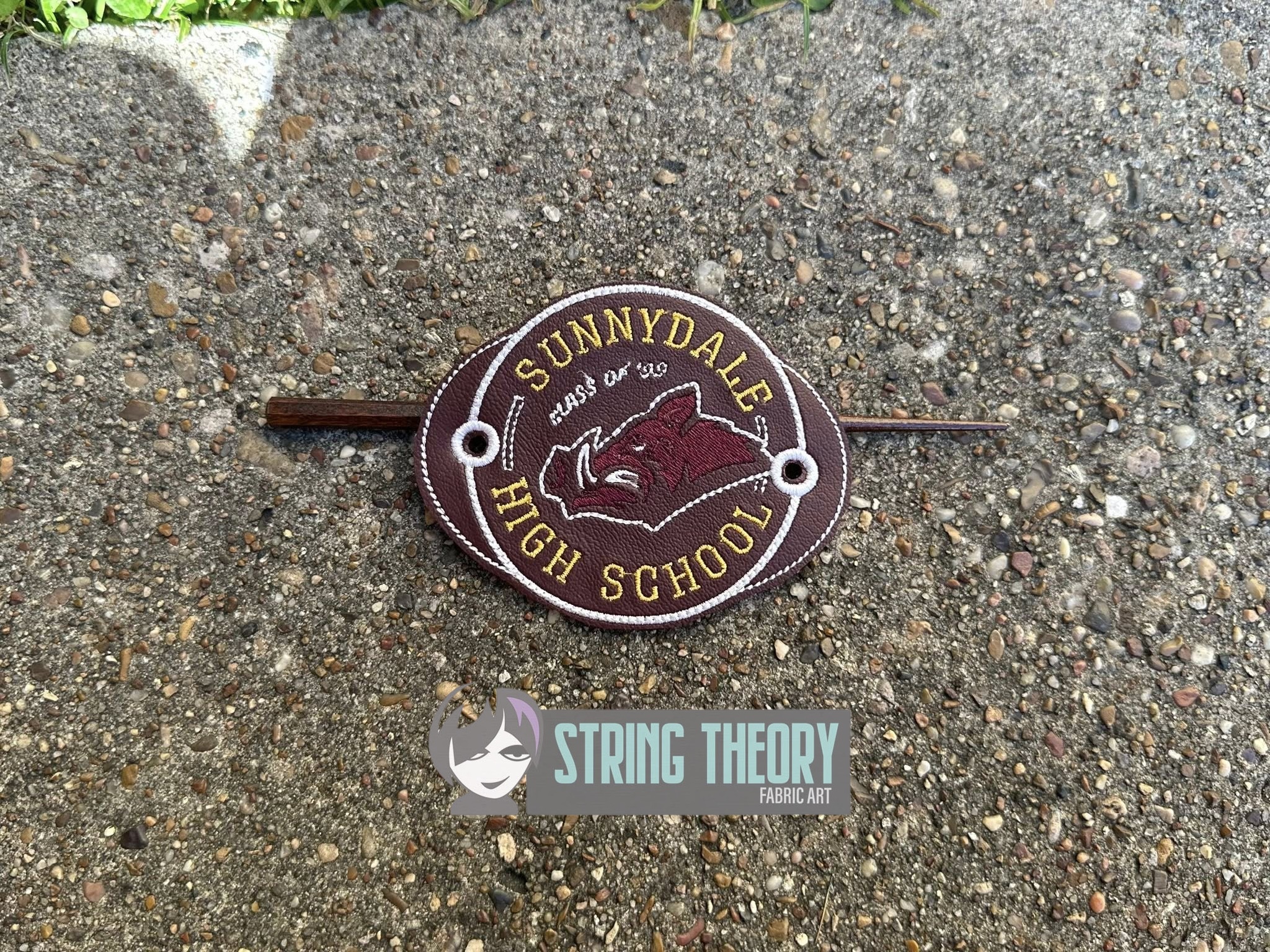 Buffy the Vampire Slayer SHS Razorbacks ITH machine embroidery design