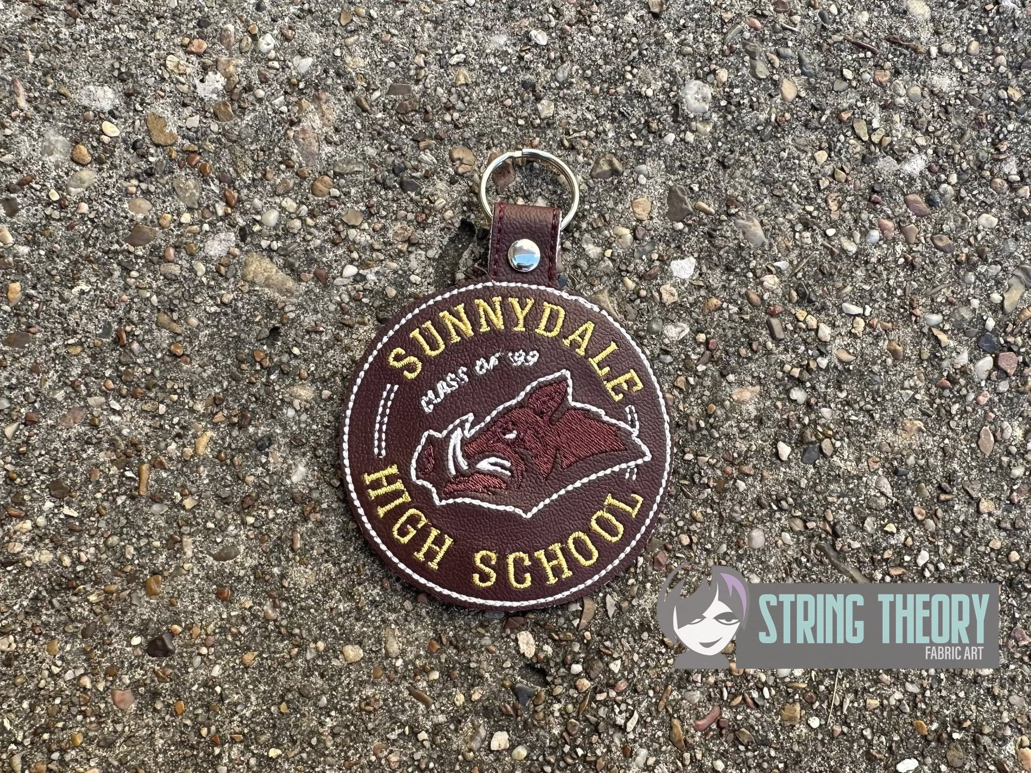 Buffy the Vampire Slayer SHS Razorbacks ITH machine embroidery design