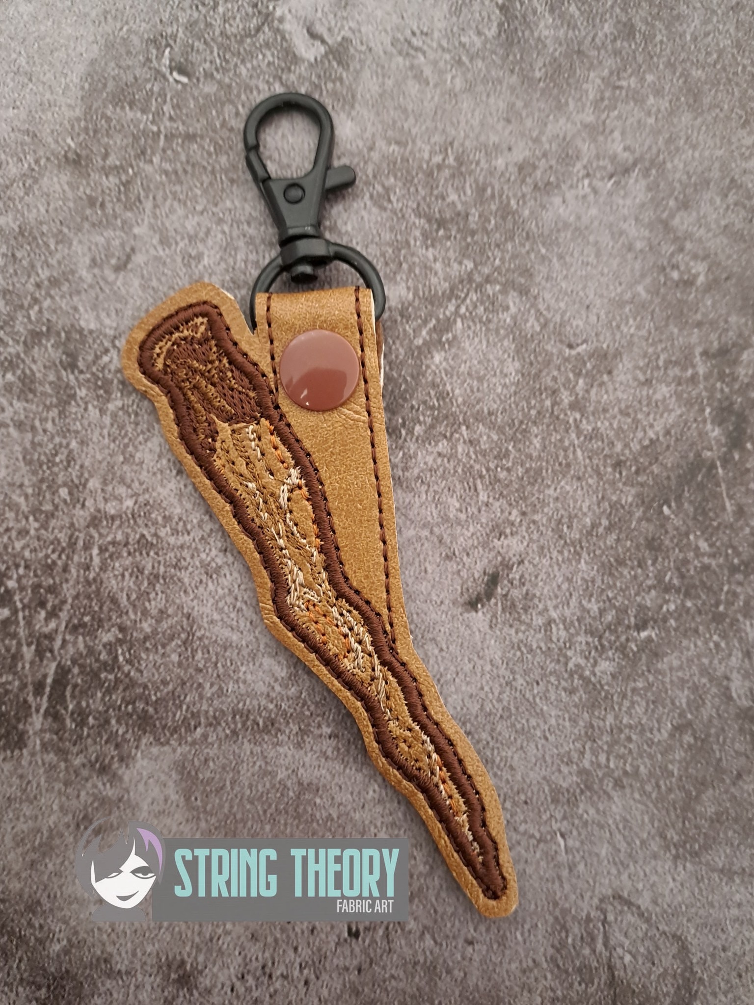 Buffy the Vampire Slayer Mr Pointy ITH machine embroidery design