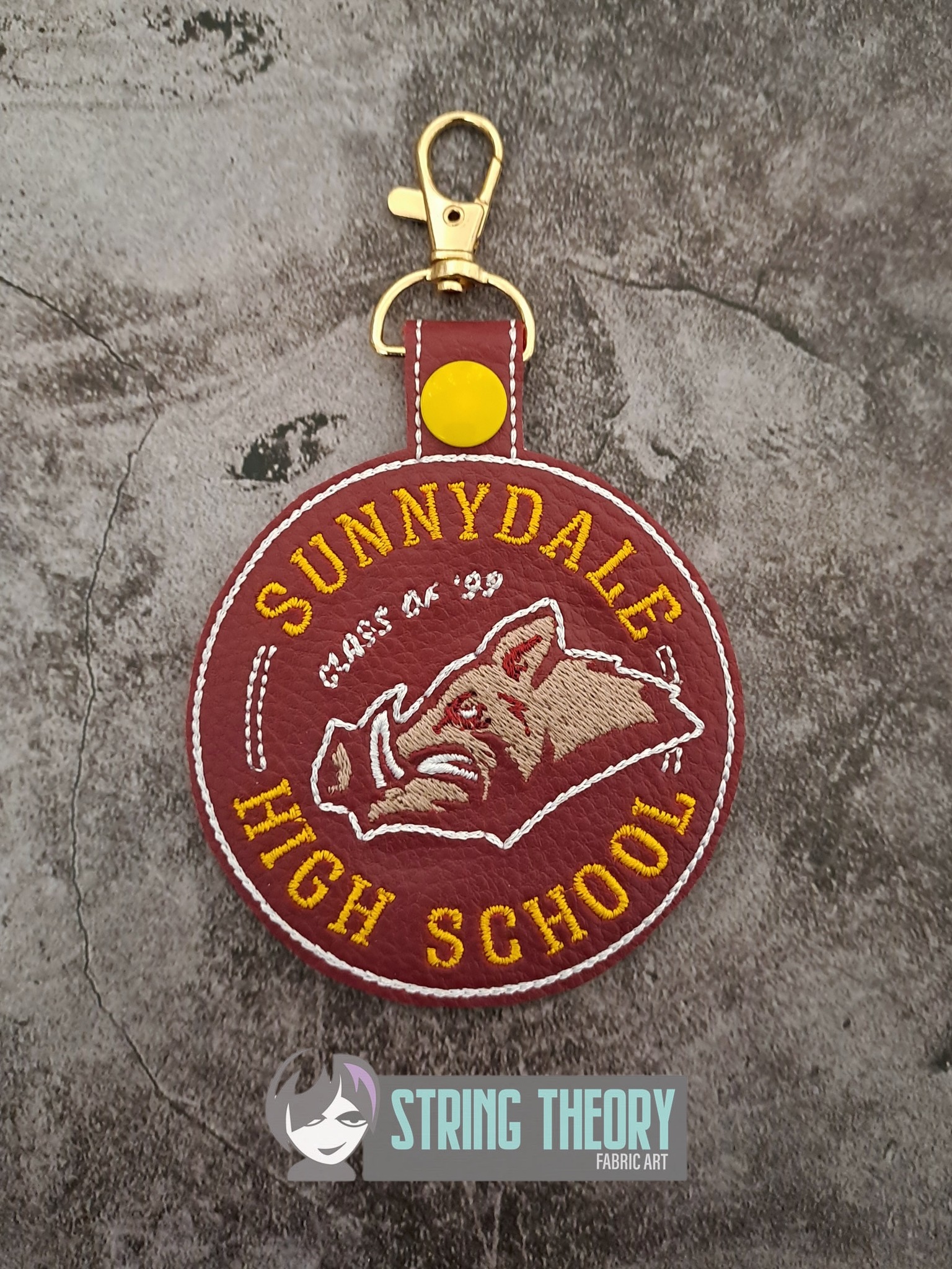 Buffy the Vampire Slayer SHS Razorbacks ITH machine embroidery design