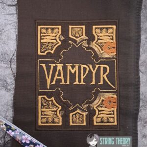 Buffy the Vampire Slayer Vampyr machine embroidery design