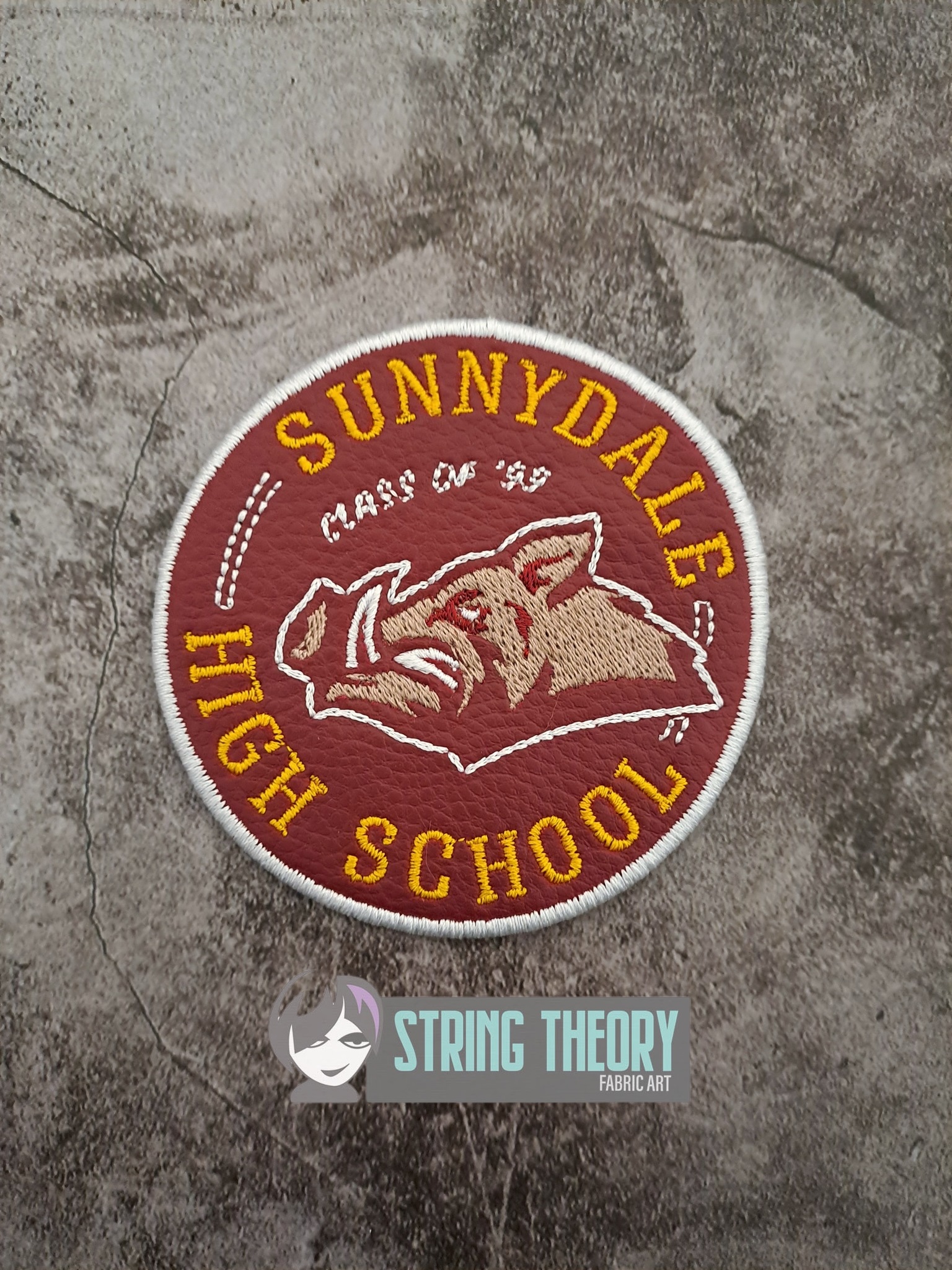 Buffy the Vampire Slayer SHS Razorbacks ITH machine embroidery design