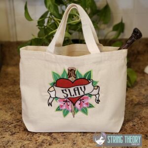 Buffy the Vampire Slayer Slay machine embroidery design