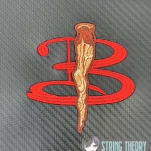 Buffy the Vampire Slayer B Stake machine embroidery design
