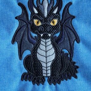 Chibi Mica machine embroidery design pattern