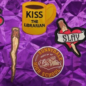 Buffy the Vampire Slayer ITH machine embroidery design