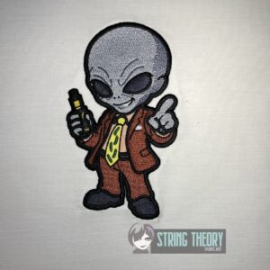 DCC Chibi Quasar Machine embroidery design pattern